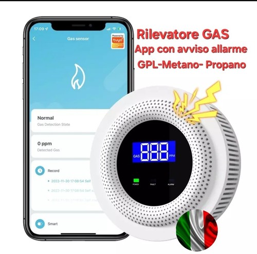 Sensore gas wifi - gas,
