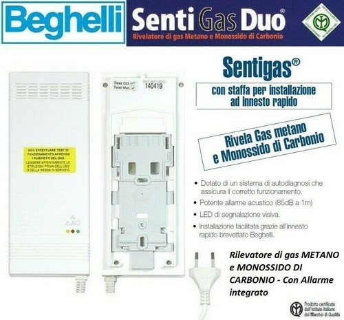 Beghelli rilevatore gas metano - beghelli,